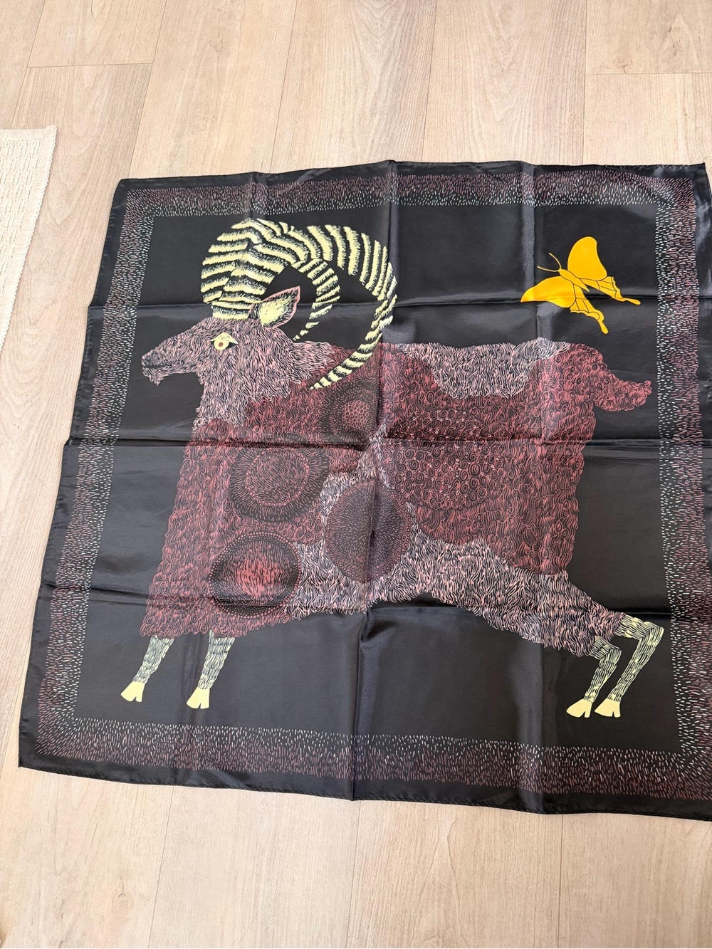 Vintage Totes Japanese 1976 Rain Scarf